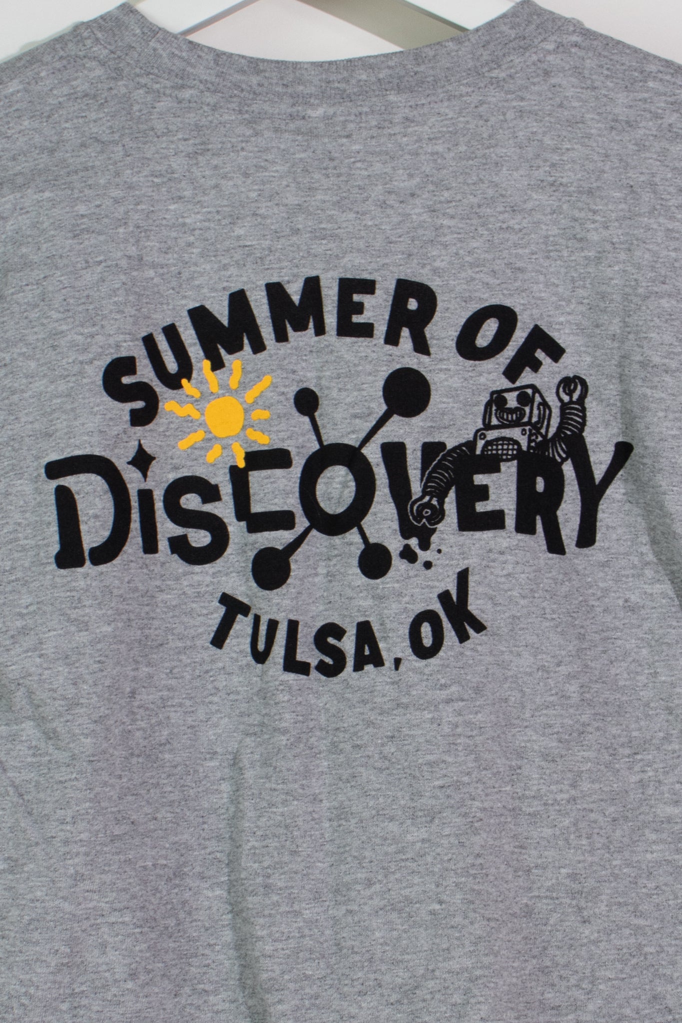 Discovery Lab Summer Camp Tee Grey - Stemcell Science Shop
