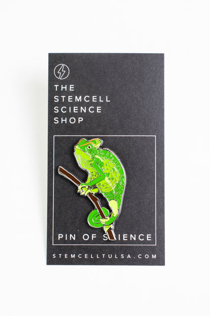 Chameleon Enamel Pin