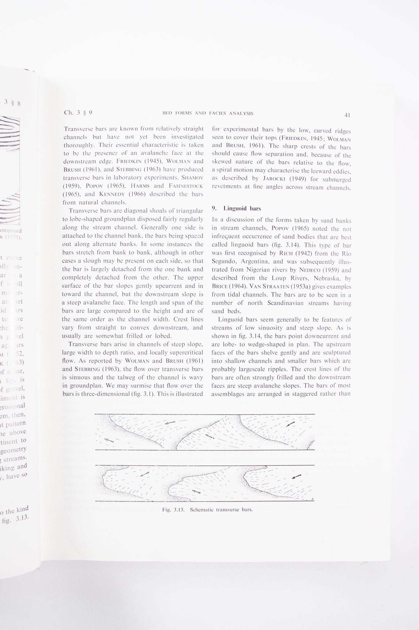 Current Ripples Their Relation to Patterns of Water and Sediment Motion