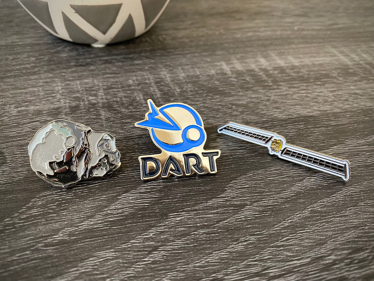 NASA DART Mission Enamel Pin Collection