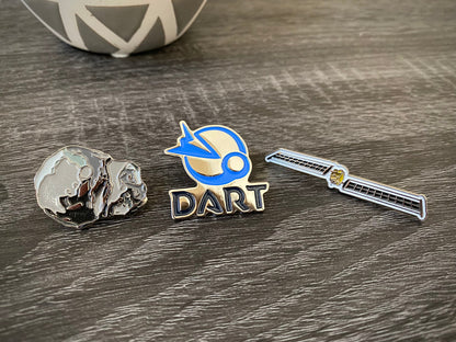 NASA DART Mission Enamel Pin Collection