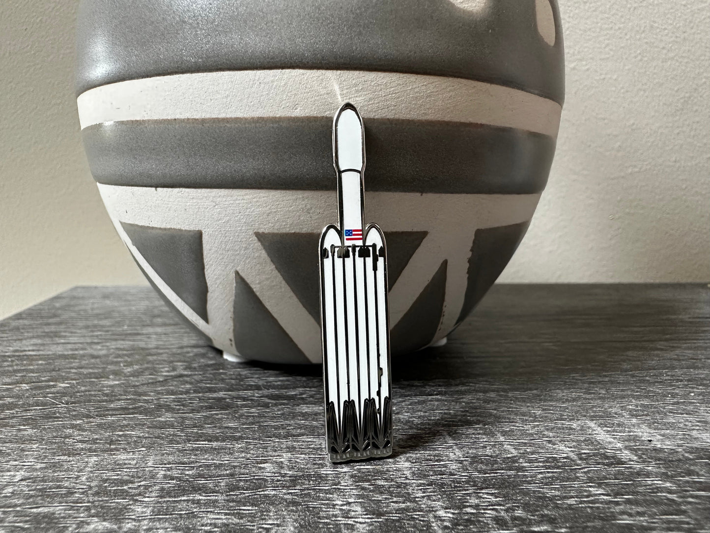 Heavy Launch Vehicle Enamel Pin