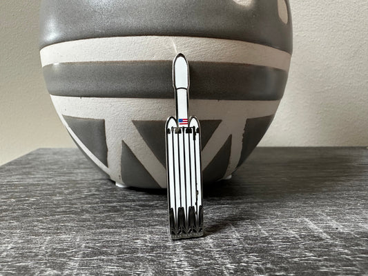 Heavy Launch Vehicle Enamel Pin