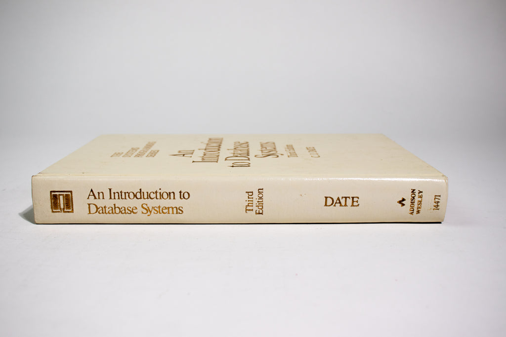 The System Programming Series: Introduction to Database Systems, Third edition, Default Title at Stemcell Science Shop