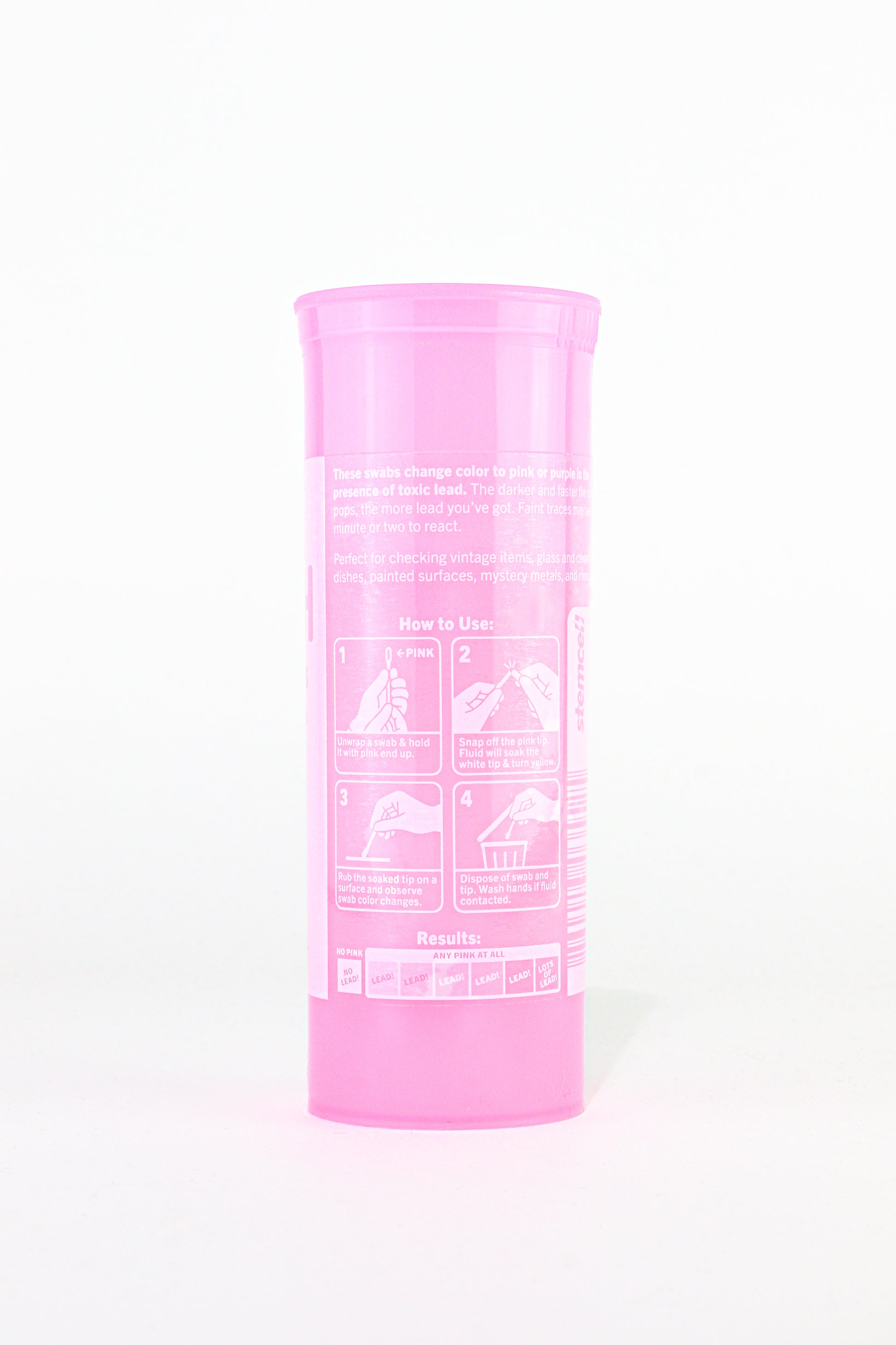 PINK DEATH™ Lead Test Swabs - 30pk - Stemcell Science Shop