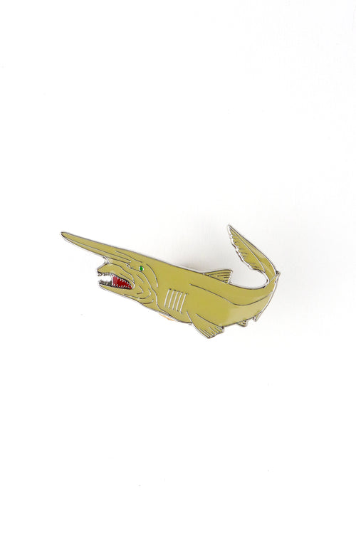 Goblin Shark Enamel Pin (Mitsukurina owstoni), Default Title at Stemcell Science Shop