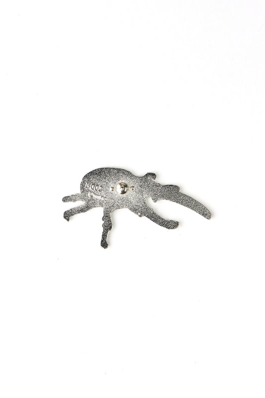 Hercules Beetle Enamel Pin (Dynastes hercules)