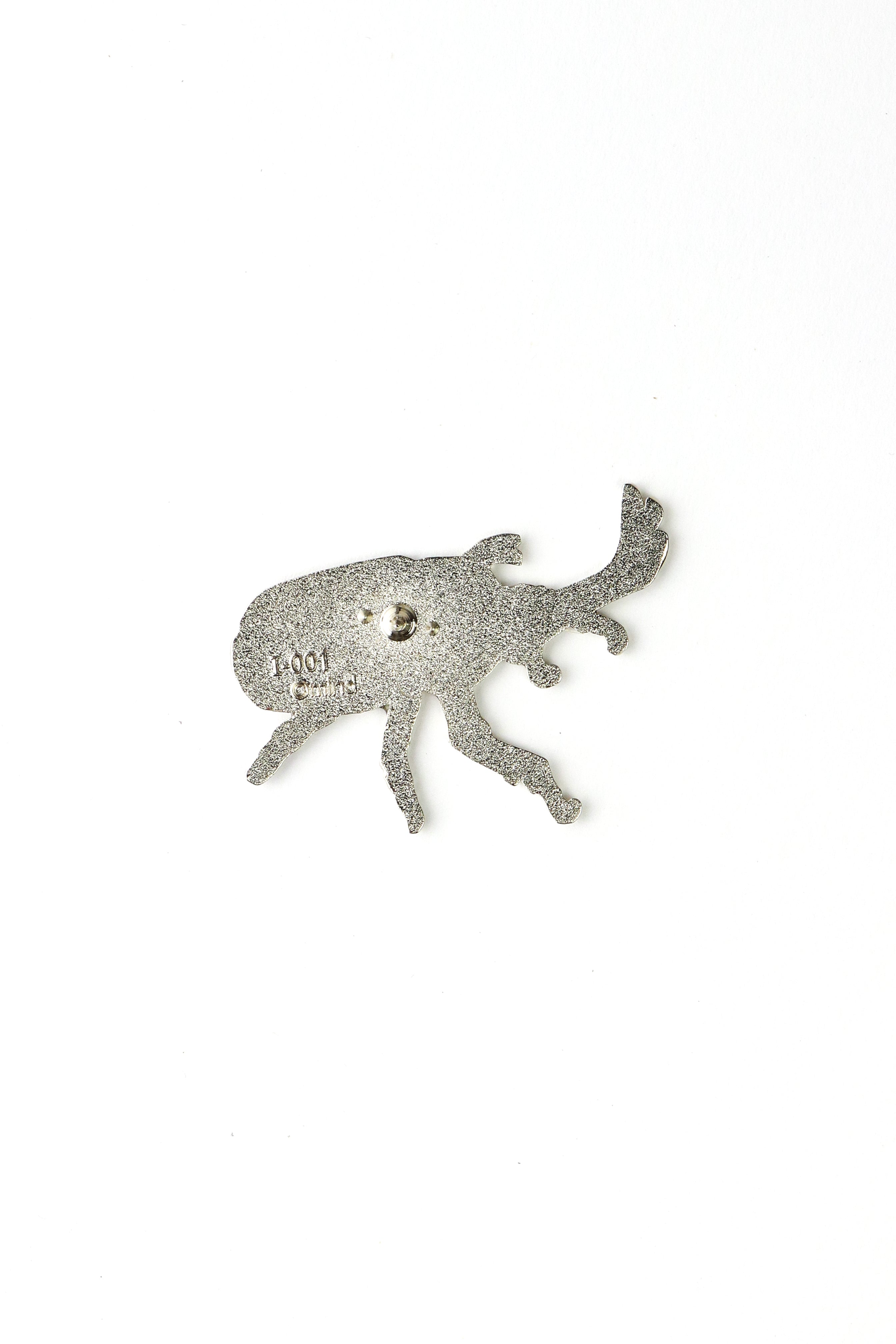 Japanese Rhinoceros Beetle Enamel Pin (Trypoxylus dichotomus), Default Title at Stemcell Science Shop