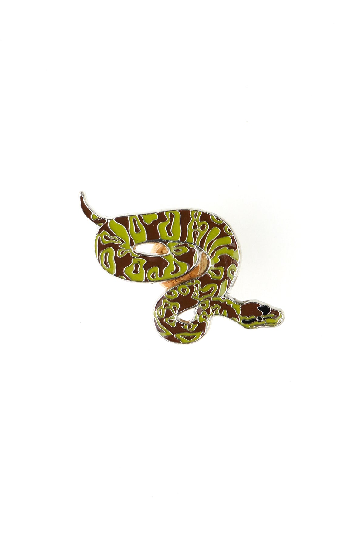 Ball Python Pins Ball Python Enamel Pin (Python regius) – Stemcell Science Shop