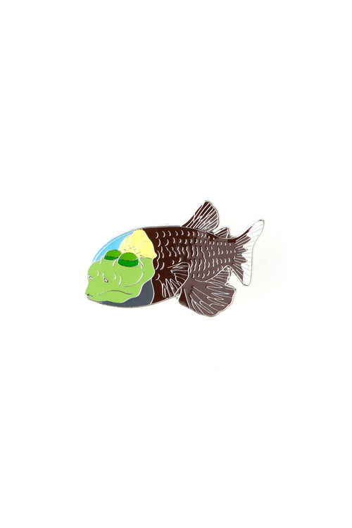 Barreleye Enamel Pin (Macropinna microstoma), Default Title at Stemcell Science Shop