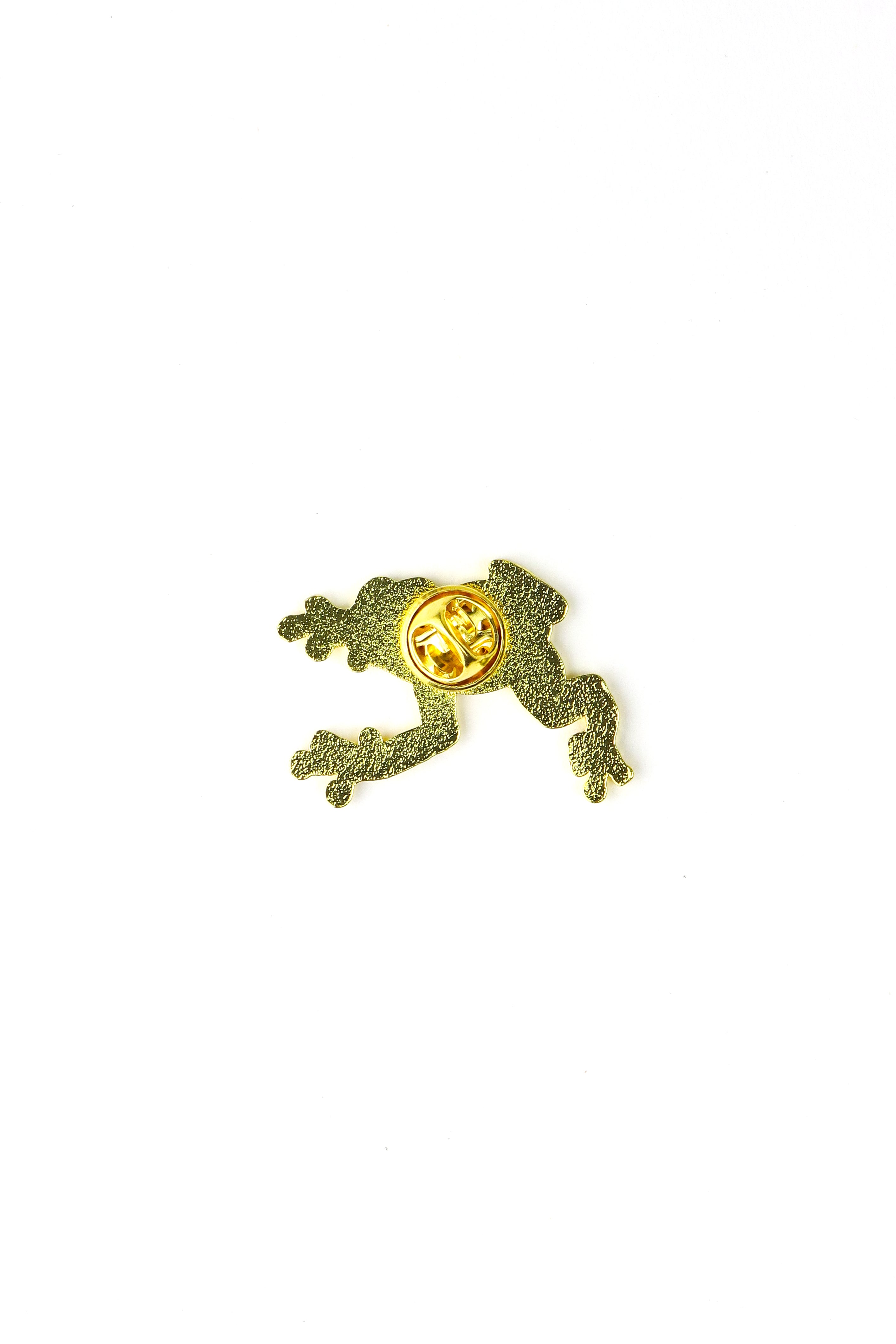 Bumblebee Poison Dart Frog Enamel Pin (Dendrobates leucomelas), Default Title at Stemcell Science Shop