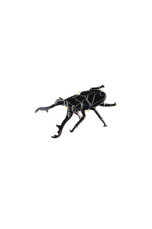 Giraffe Stag Beetle Enamel Pin (Prosopocoilus giraffa), Default Title at Stemcell Science Shop