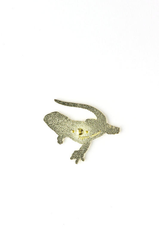 Bearded Dragon Enamel Pin (Pogona vitticeps) - Stemcell Science Shop