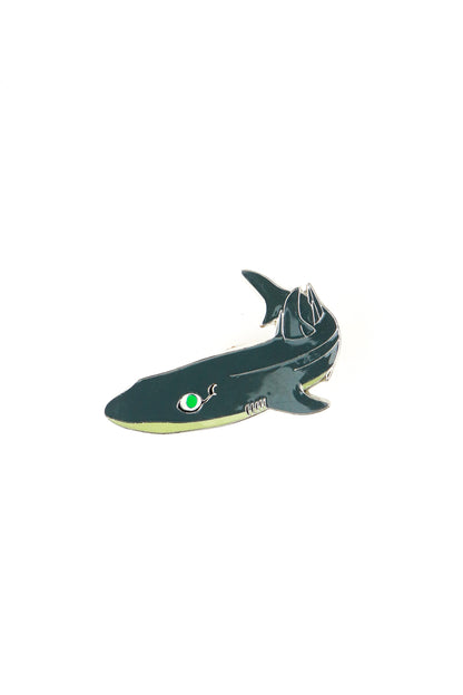 Longnose Spurdog Enamel Pin (Squalus mitsukurii) - Stemcell Science Shop