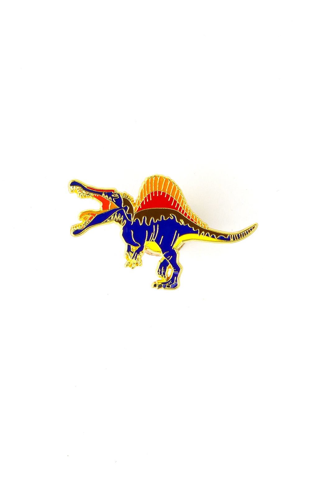 Spinosaurus Enamel Pin (Spinosaurus aegyptiacus), Default Title at Stemcell Science Shop