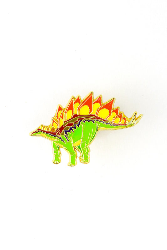Stegosaurus Enamel Pin (Stegosaurus stenops) - Stemcell Science Shop