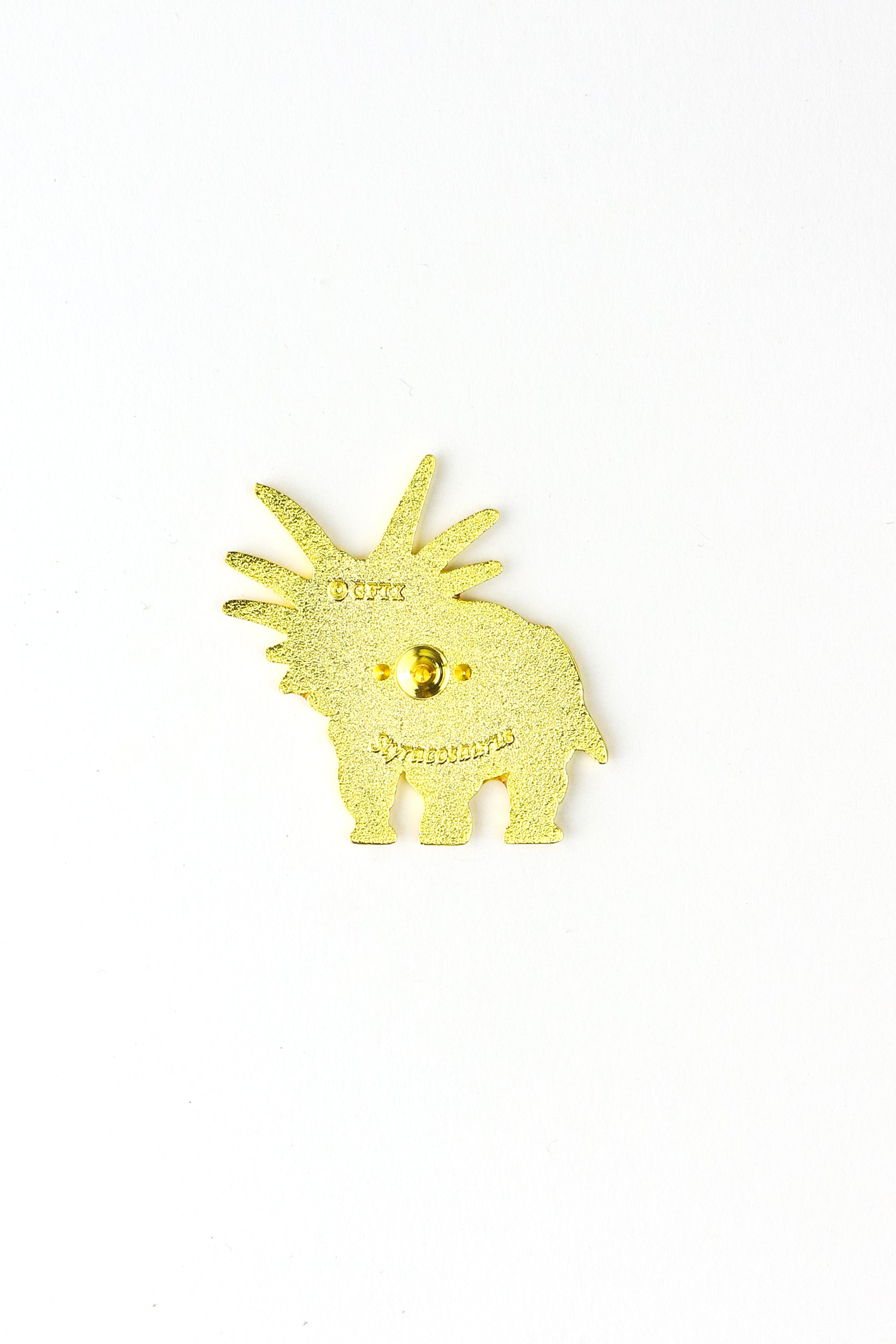 Styracosaurus Enamel Pin (Styracosaurus albertensis), Default Title at Stemcell Science Shop