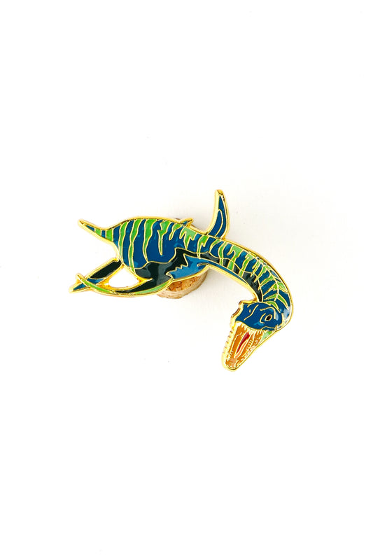 Plesiosaurus Enamel Pin (Plesiosaurus dolichodeirus) - Stemcell Science Shop