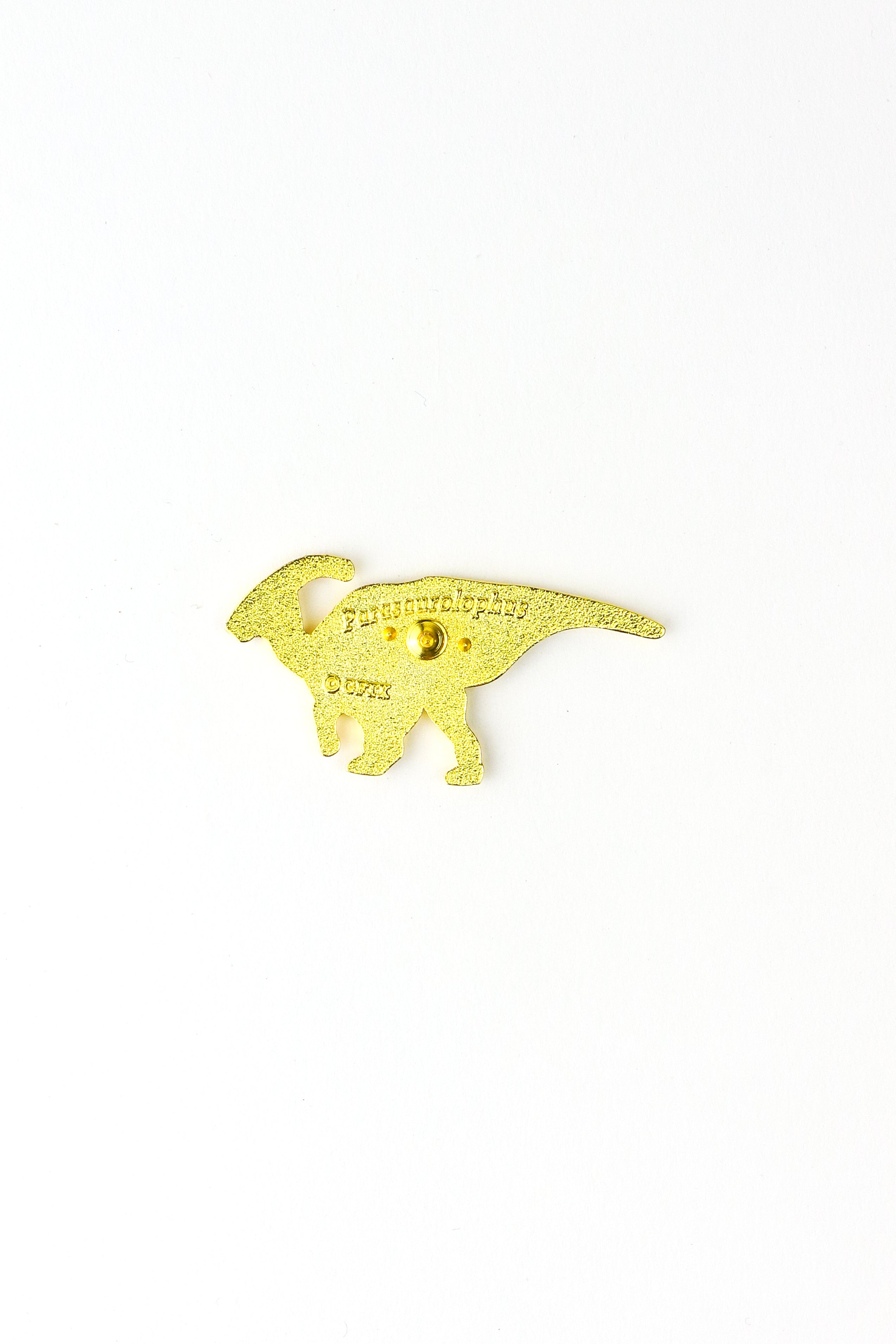 Parasaurolophus Enamel Pin (Parasaurolophus walkeri), Default Title at Stemcell Science Shop