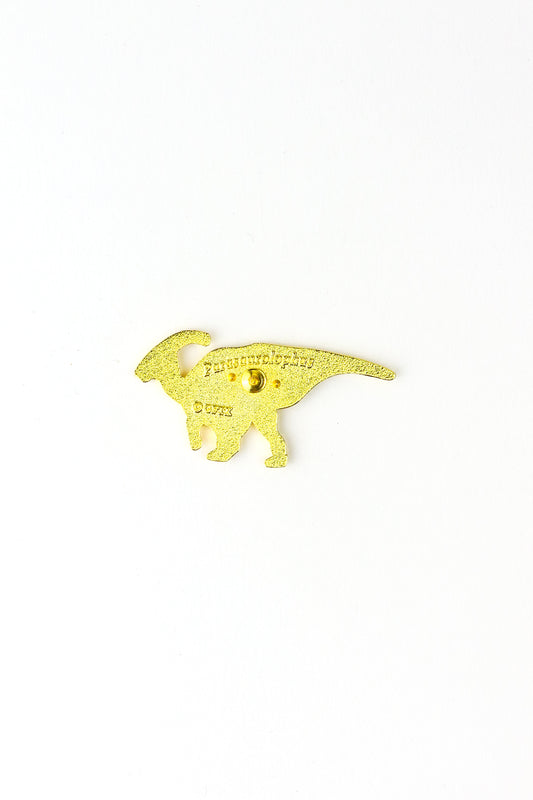 Parasaurolophus Enamel Pin (Parasaurolophus walkeri) - Stemcell Science Shop
