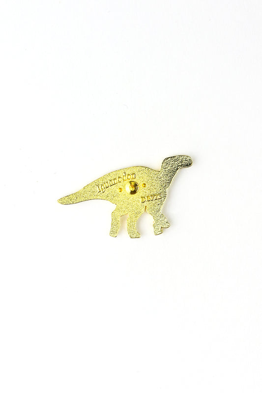 Iguanodon Enamel Pin (Iguanodon bernissartensis) - Stemcell Science Shop
