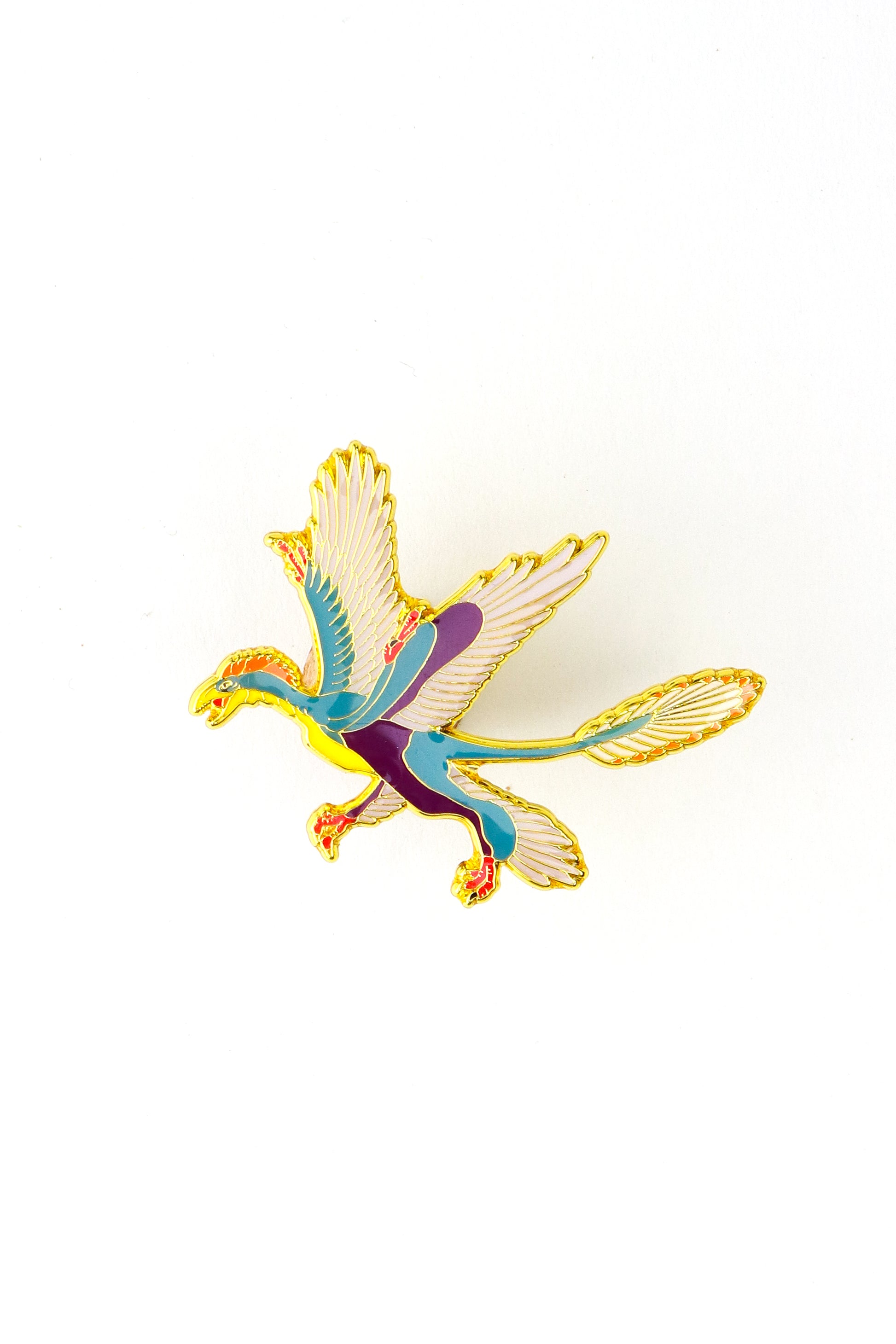 Microraptor Enamel Pin (Microraptor gui) - Stemcell Science Shop