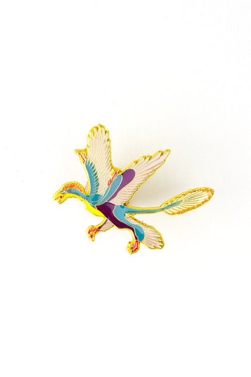 Microraptor Enamel Pin (Microraptor gui), Default Title at Stemcell Science Shop