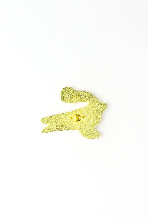 Mosasaurus Enamel Pin (Mosasaurus hoffmanni), Default Title at Stemcell Science Shop
