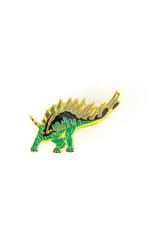 Kentrosaurus Enamel Pin (Kentrosaurus aethiopicus) - Stemcell Science Shop