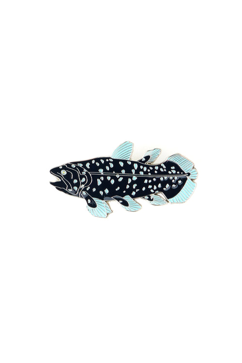 Coelacanth Enamel Pin (Coelacanthiformes), Default Title at Stemcell Science Shop