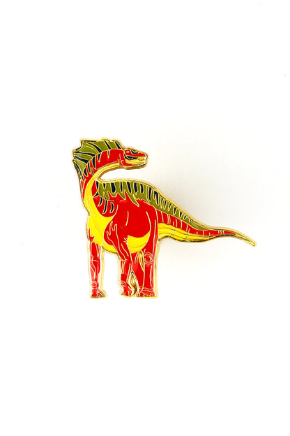 Amargasaurus Enamel Pin (Amargasaurus cazaui) - Stemcell Science Shop