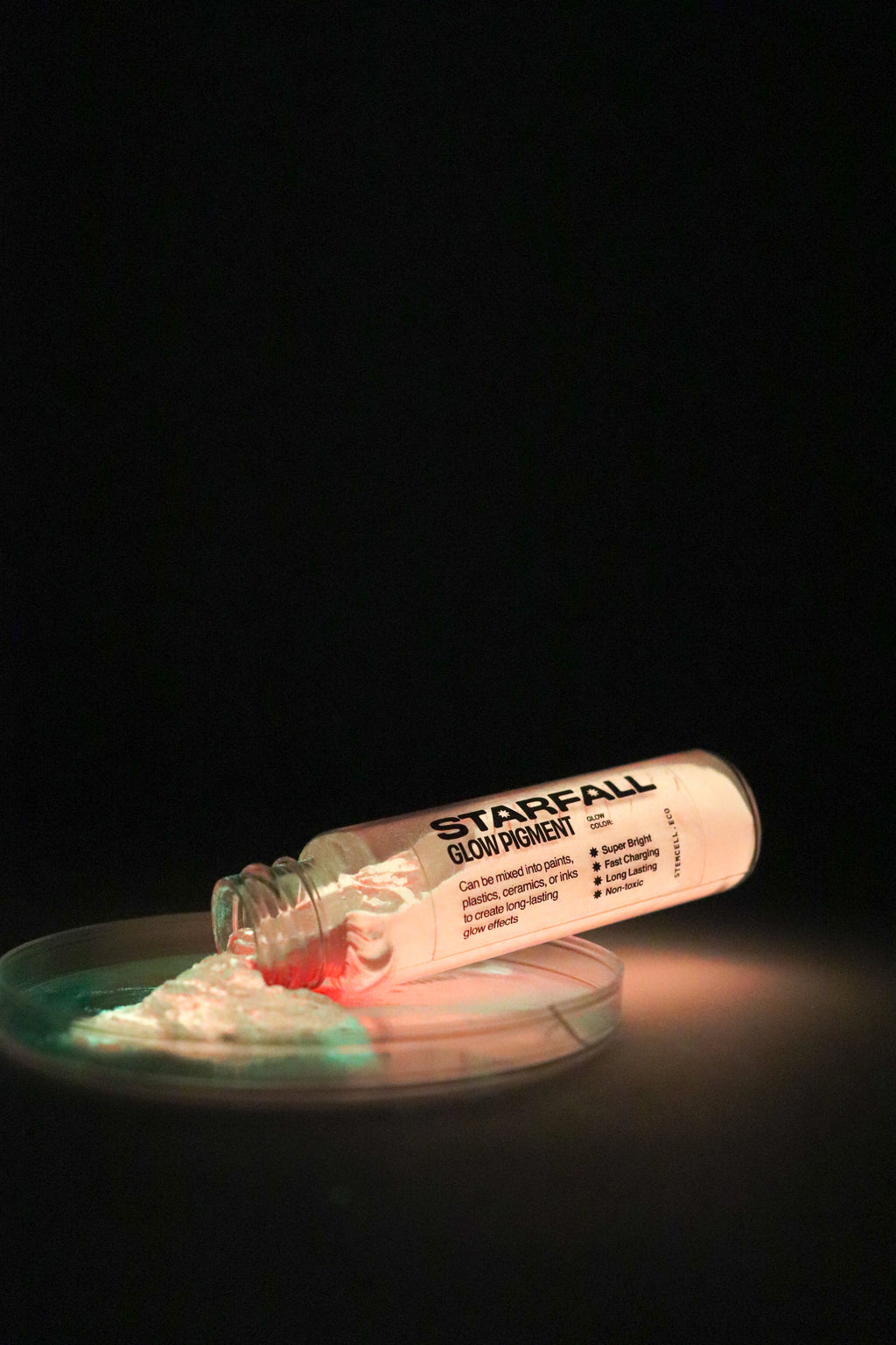 Starfall Glow Pigment, Solar Flare Orange at Stemcell Science Shop