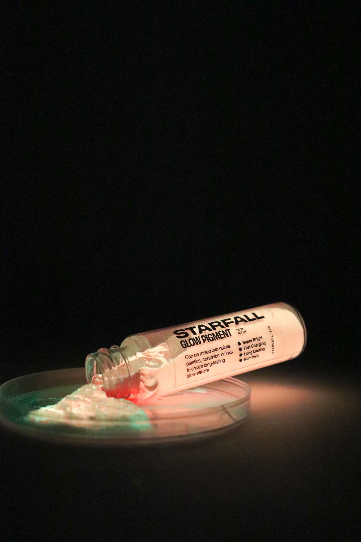 Starfall Glow Pigment, Solar Flare Orange at Stemcell Science Shop
