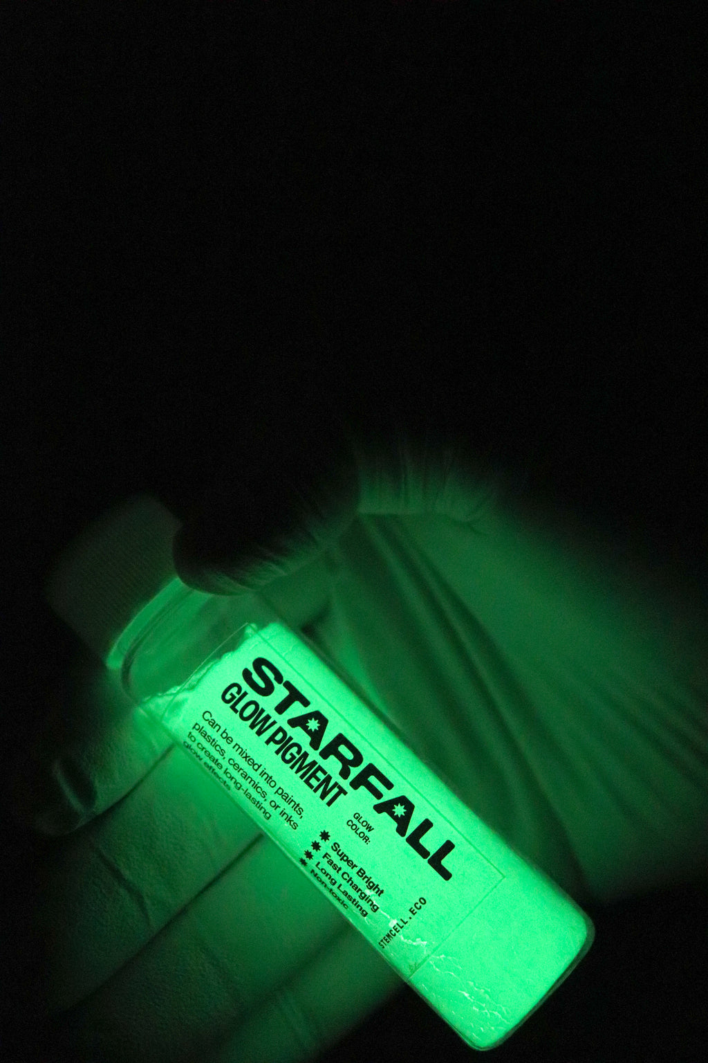 Starfall Glow Pigment, Solar Flare Orange at Stemcell Science Shop