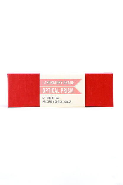 Laboratory Glass Prism - 6"