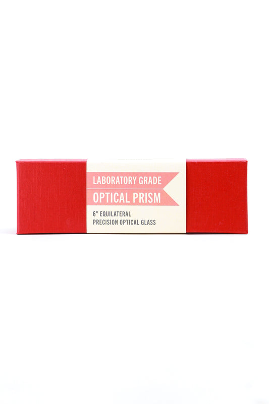 Laboratory Glass Prism - 6"