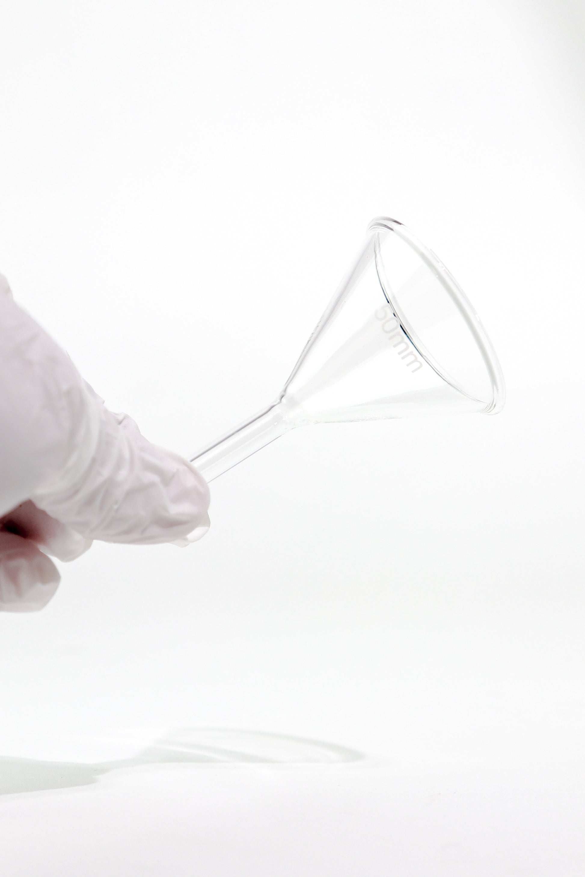 Laboratory Glass Funnel, 50mm at Stemcell Science Shop