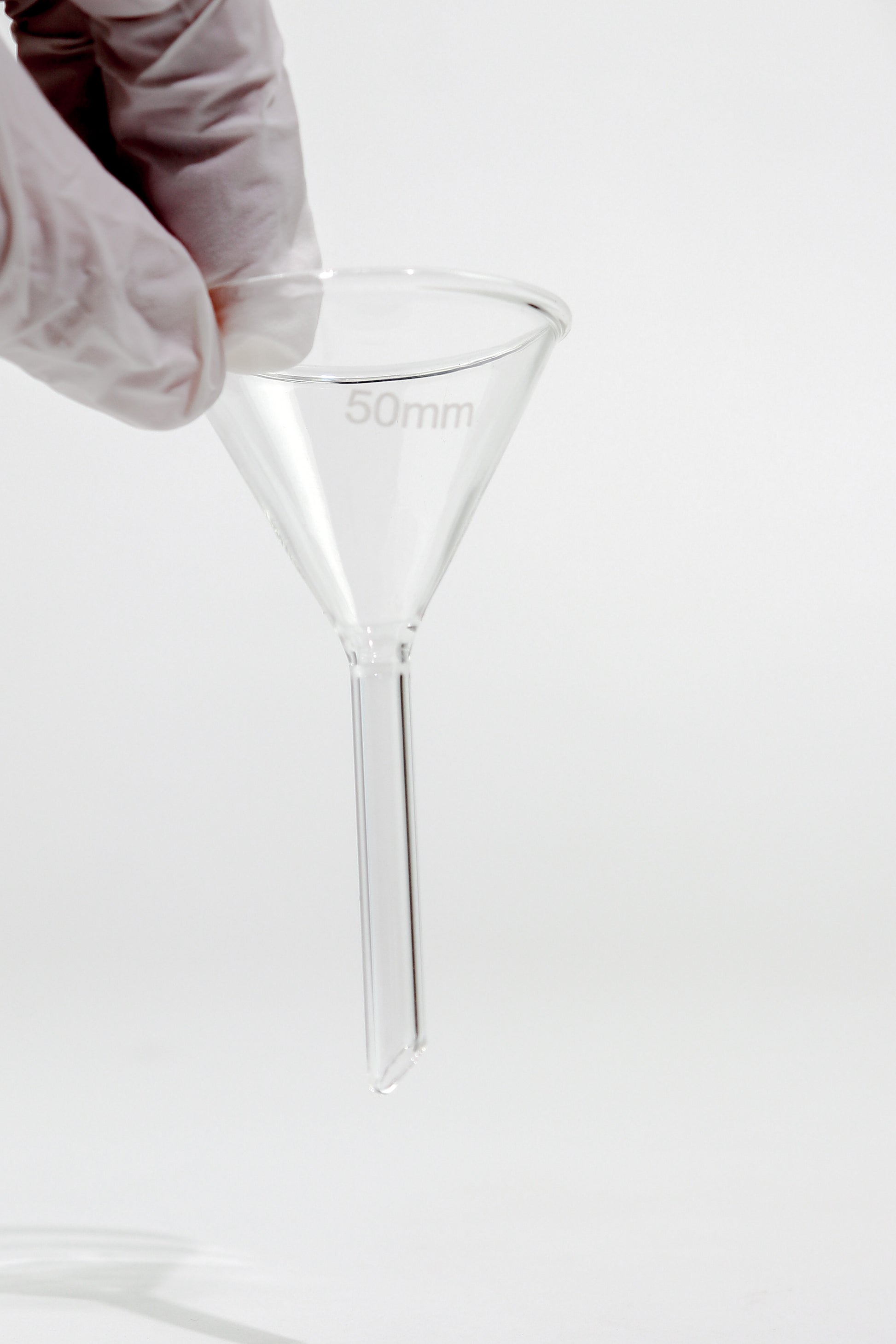 Laboratory Glass Funnel, 50mm at Stemcell Science Shop