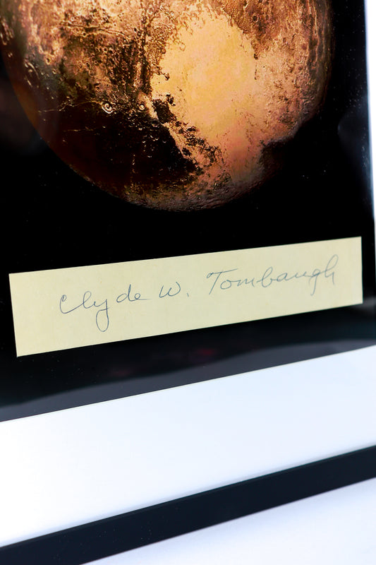 Clyde Tombaugh Autograph: The Man Who Discovered Pluto, Default Title at Stemcell Science Shop