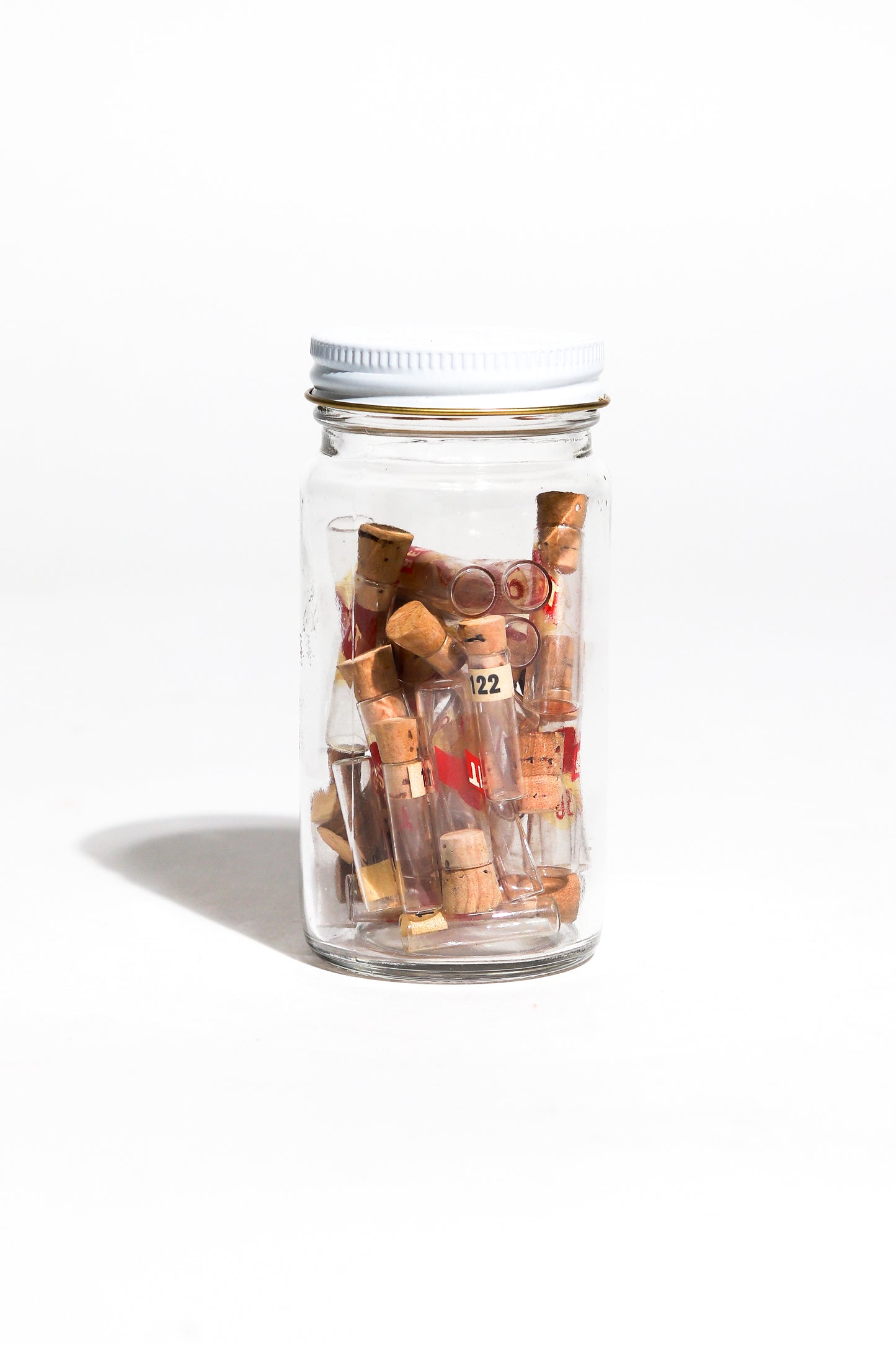 Tiny Vintage Test Tubes - Jar of 30