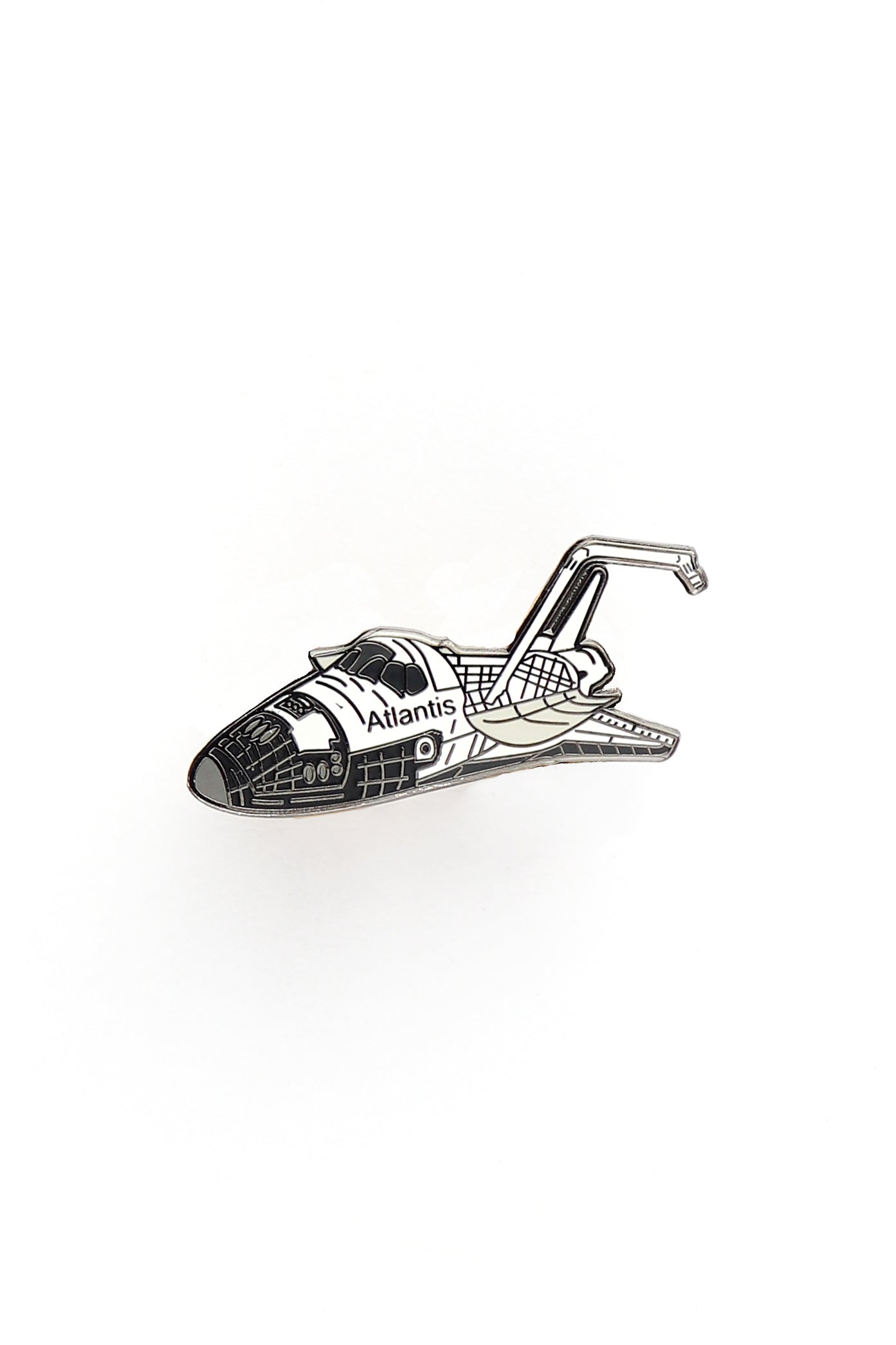 NASA Space Shuttle Atlantis Enamel Pin