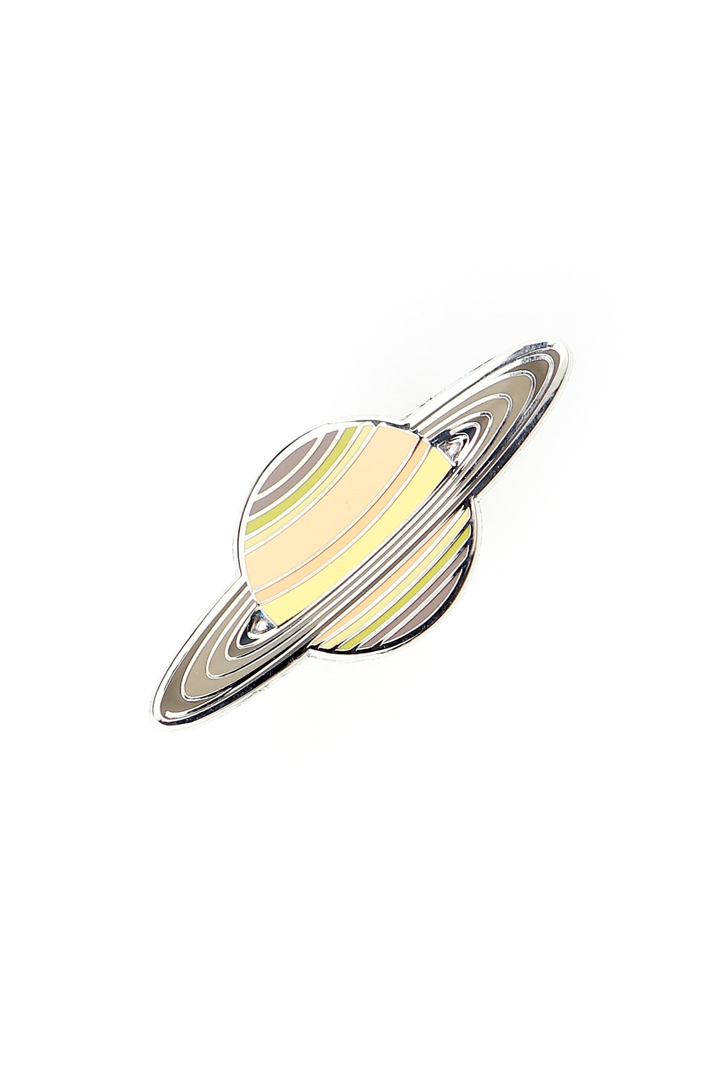 Planet Saturn Enamel Pin - Fast Shipping
