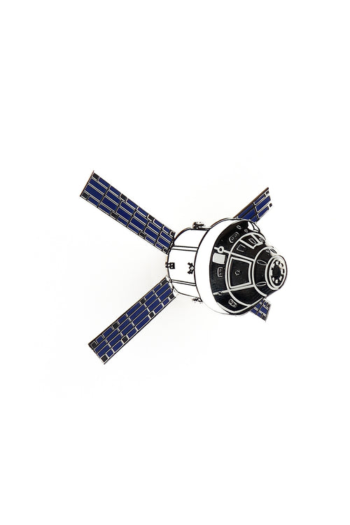 Orion Capsule & Service Module Enamel Pin — NASA Artemis Program