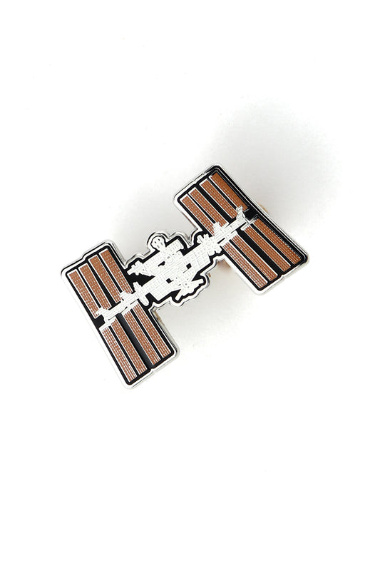 International Space Station (ISS) Enamel Pin