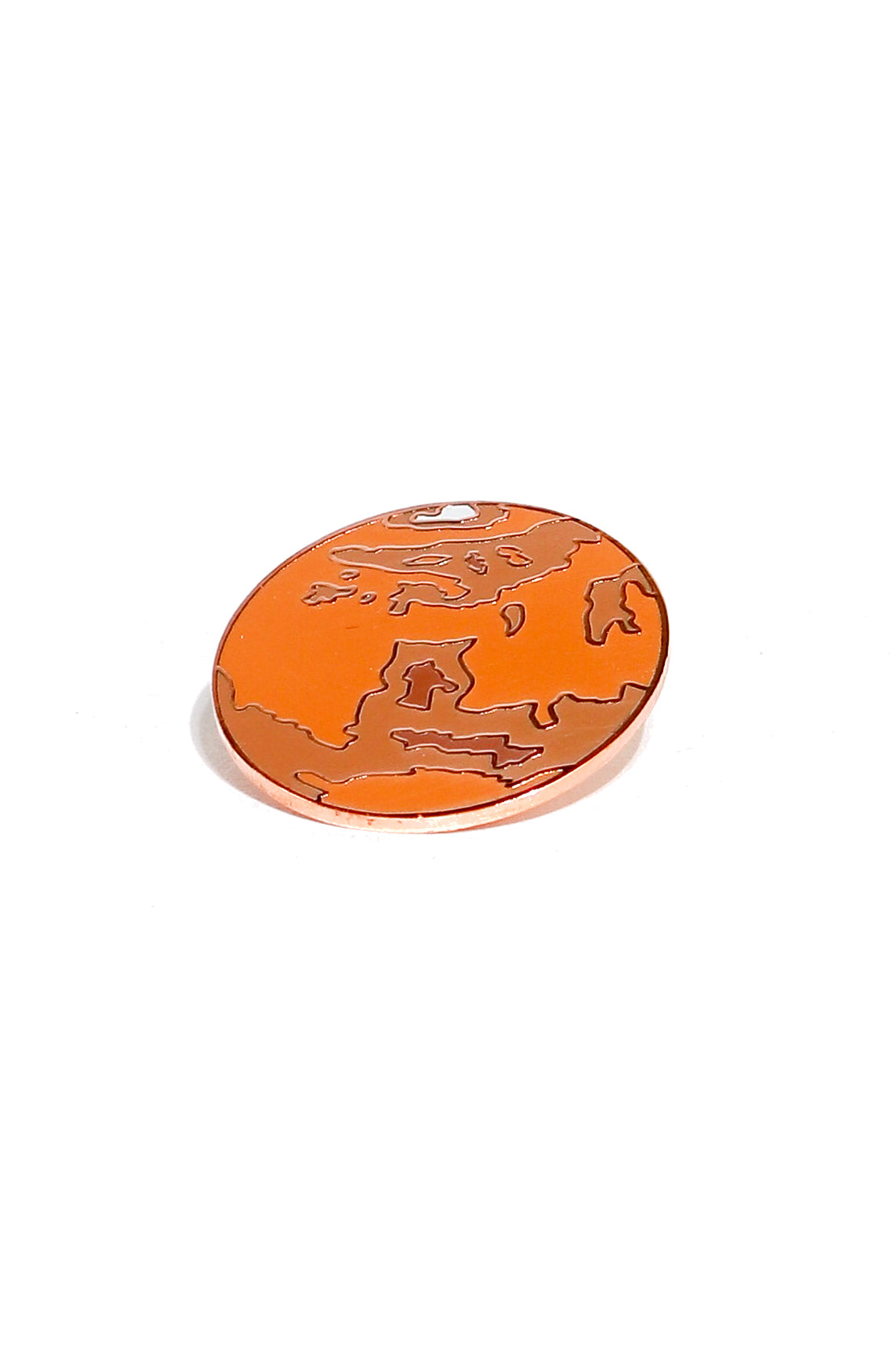 Planet Mars Enamel Pin