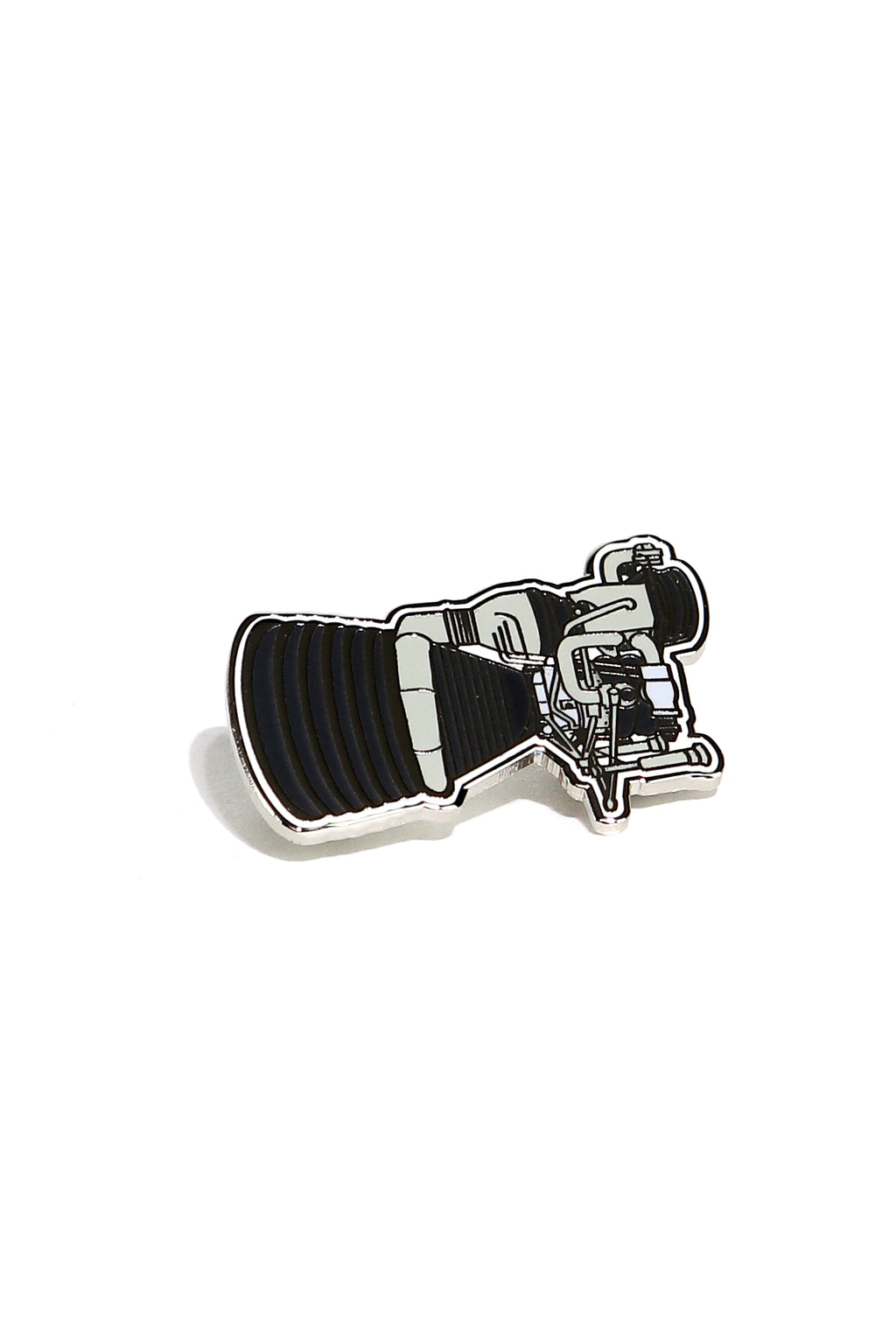 NASA Saturn V Rocket Engine Enamel Pin - Fast Shipping