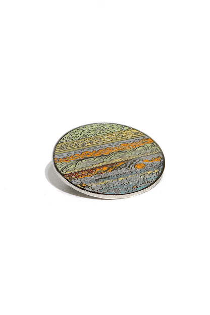 Planet Jupiter Enamel Pin
