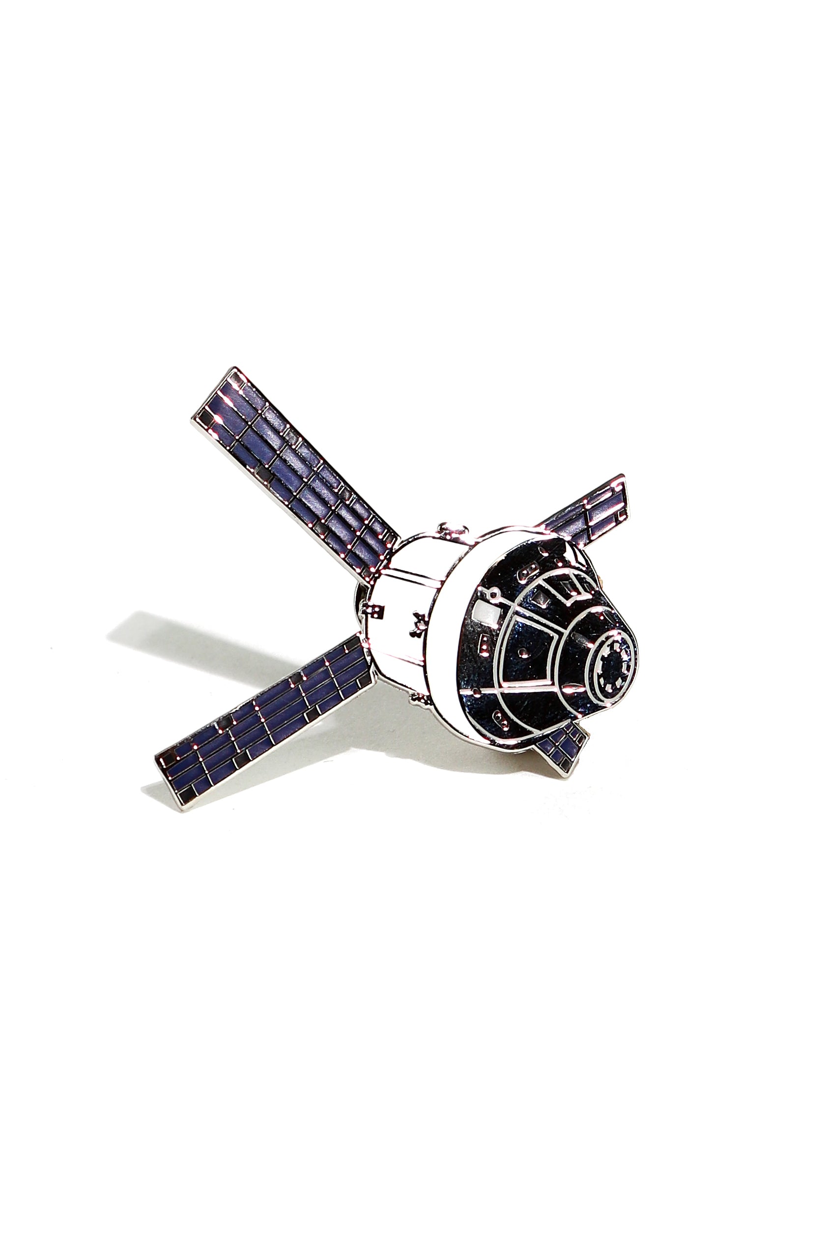 Orion Capsule & Service Module Enamel Pin — NASA Artemis Program