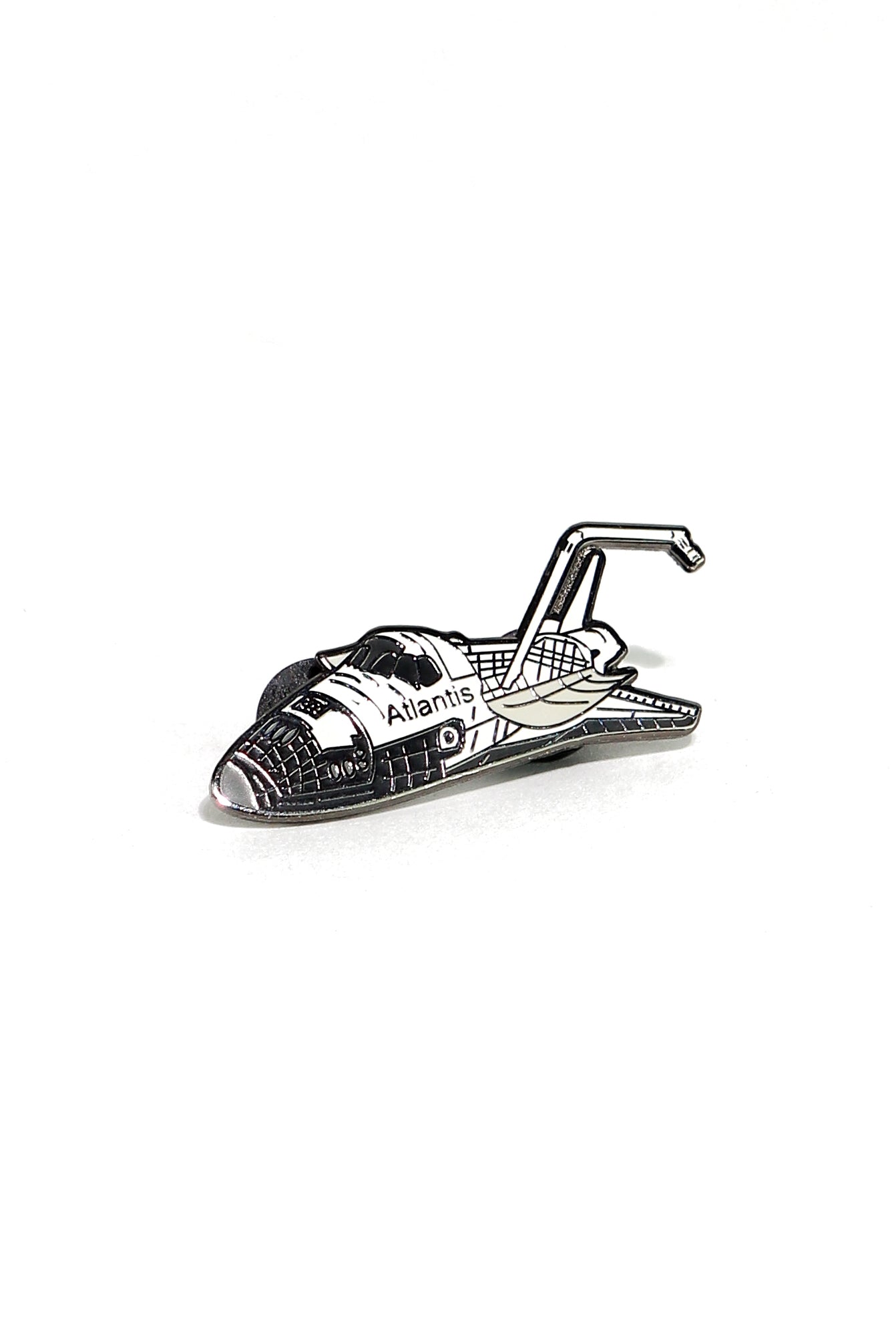 NASA Space Shuttle Atlantis Enamel Pin—Fast Shipping