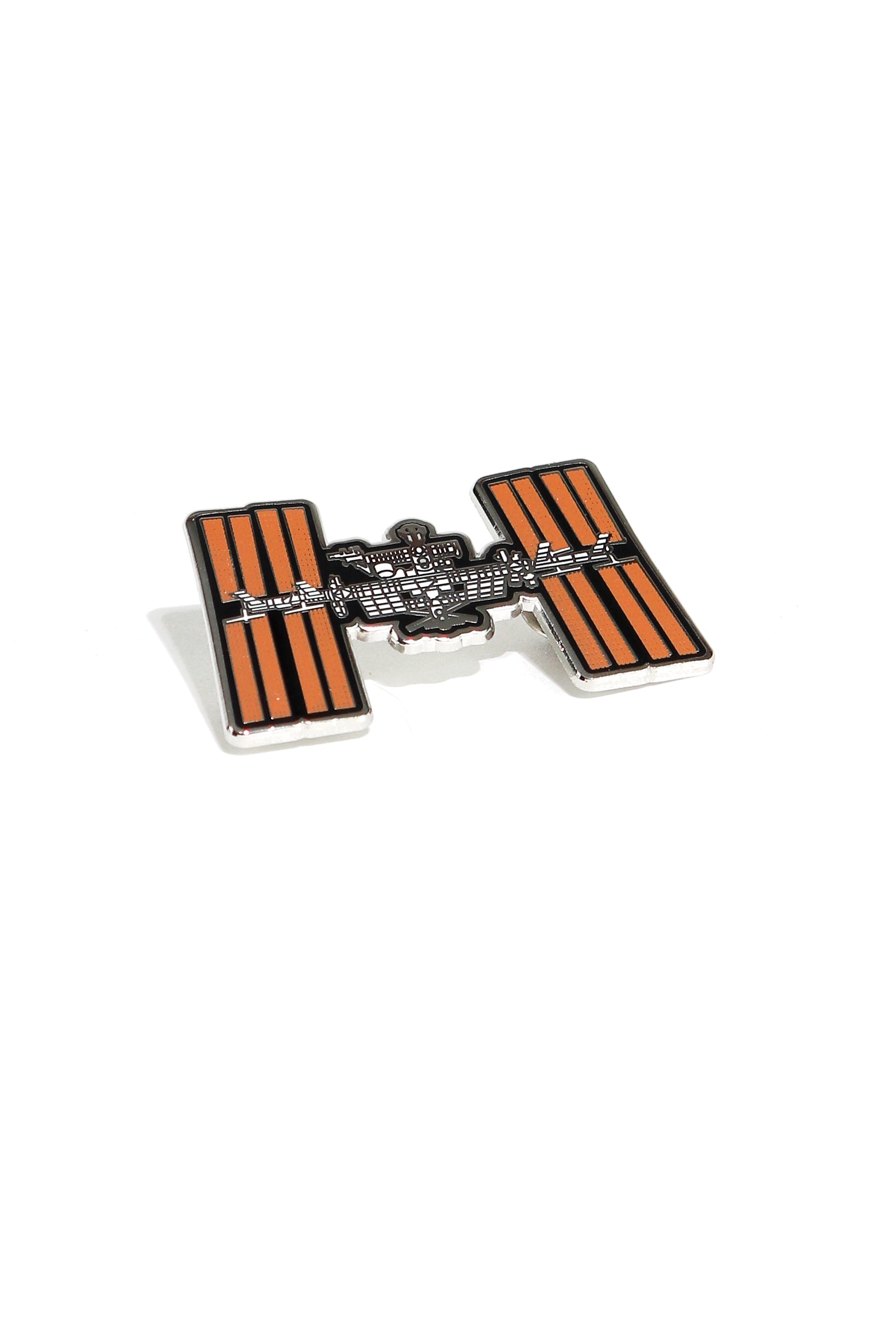 International Space Station (ISS) Enamel Pin—Fast Shipping